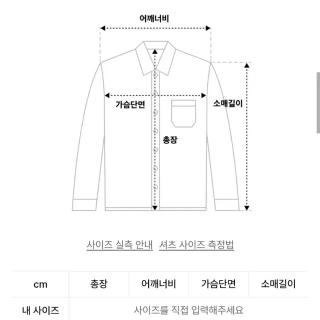 브이투 옥스포드 반팔 셔츠 (L)