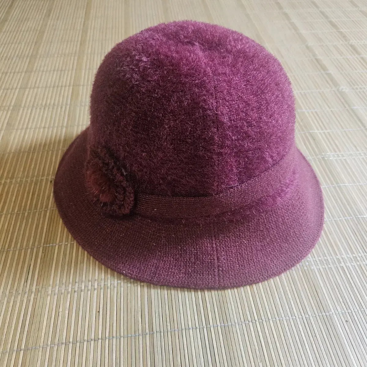 Winter Wine-colored Hat