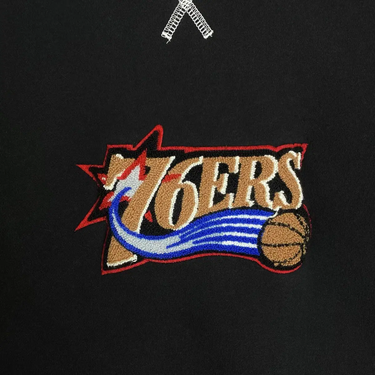 [2XL~] 마제스틱 NBA 필라델피아 76ers 후드 희귀매물