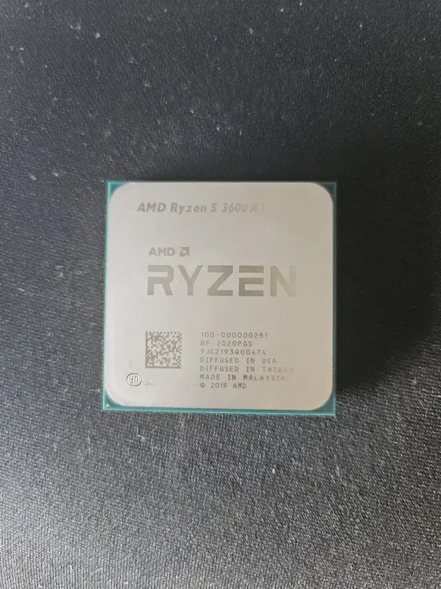 AMD 라이젠 5 3600xt + 다크 플래시 쿨러