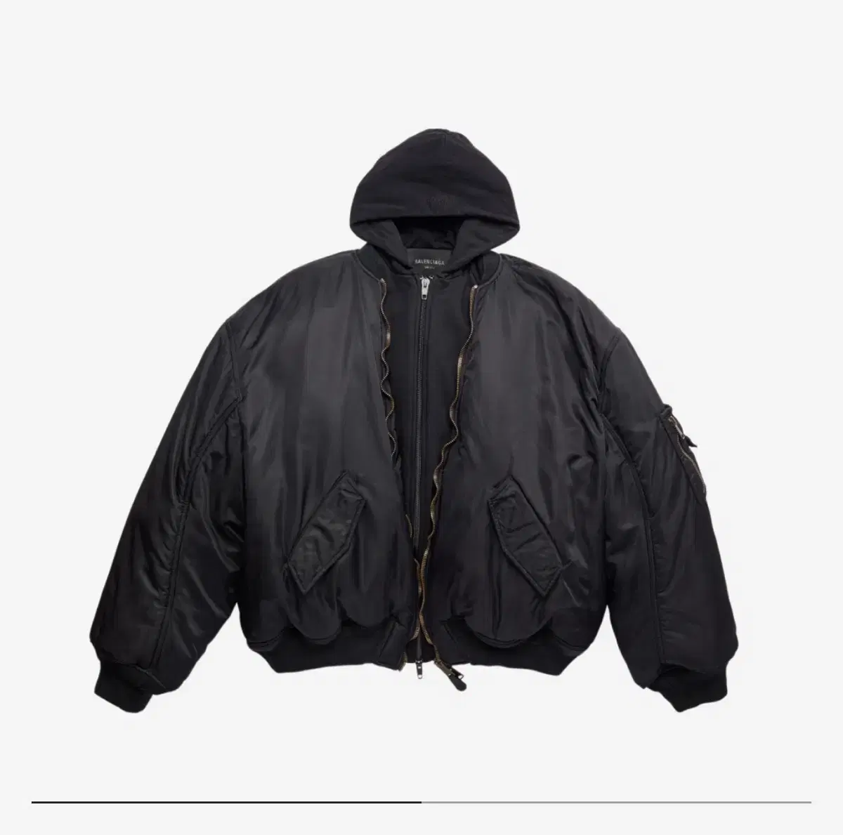 [1]Balenciaga Paris All In Bomber Black New