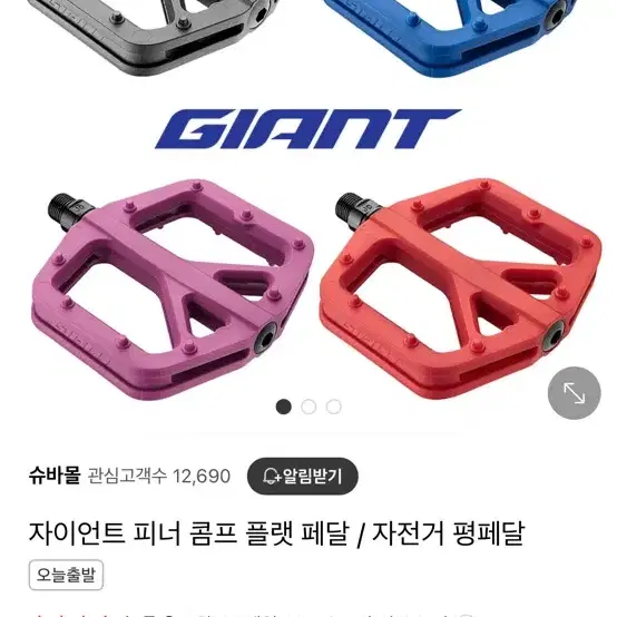 자이언트 MTB 평페달