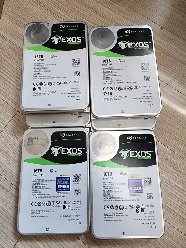 시게이트 exos(익소스) 16TB(테라) 하드/국내정품