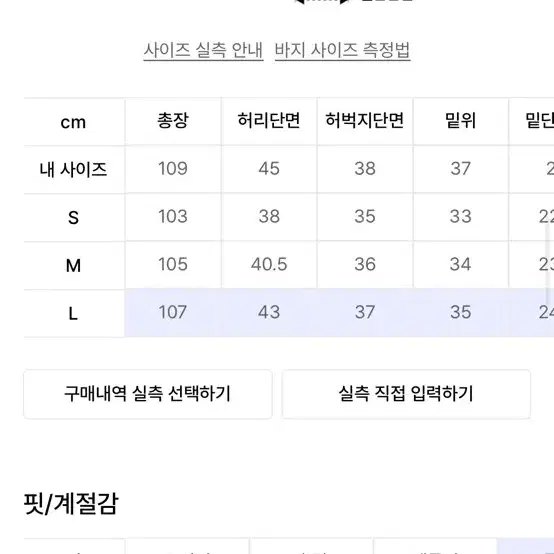 브루먼 퍼티그팬츠