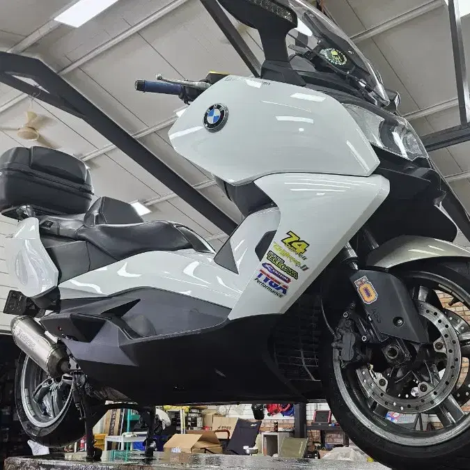 BMW C650GT 엔진신품 및 신차급 복원완료. 일산