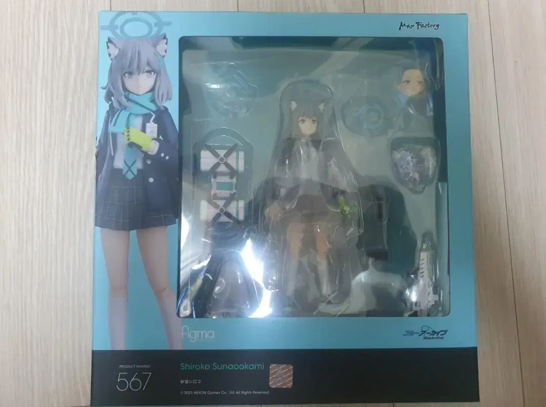 Bloo Archives Snao Okami Shiroko Figma Unsealed