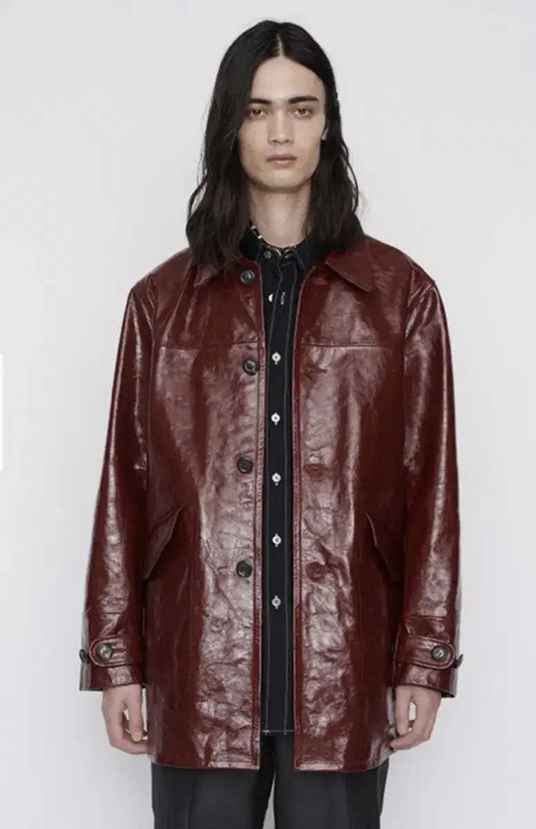 Our Legacy Leather Coat