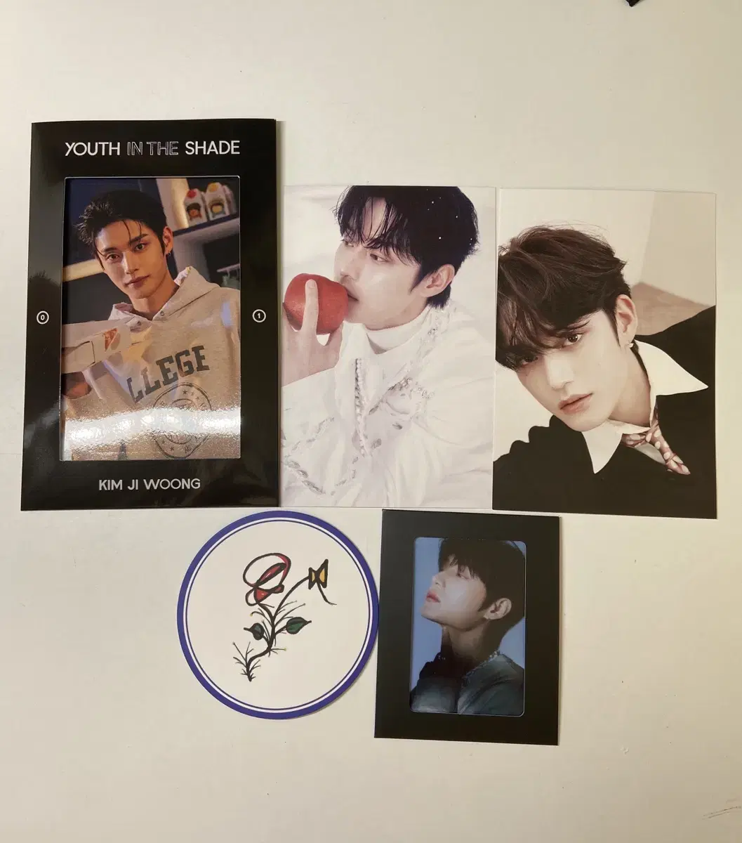 ZB1 kim jiwoong Vol. 1 Vol. 2 album Components postcard bulk Sells