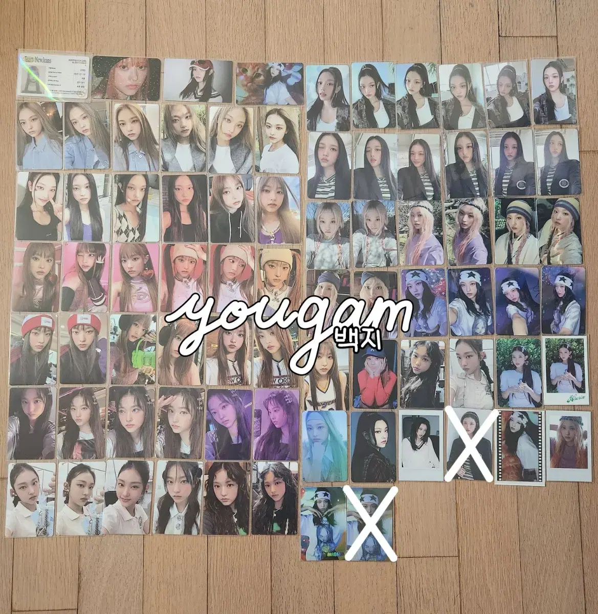 new jeans haerin albumphotocard de ball pre-order benefit unreleased photocard photocard bulk wts hanni minji daniellehyein