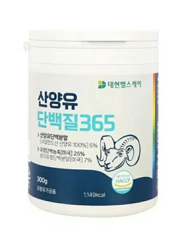 산양유 단백질 365 300g  최신제조로만 나갑니다