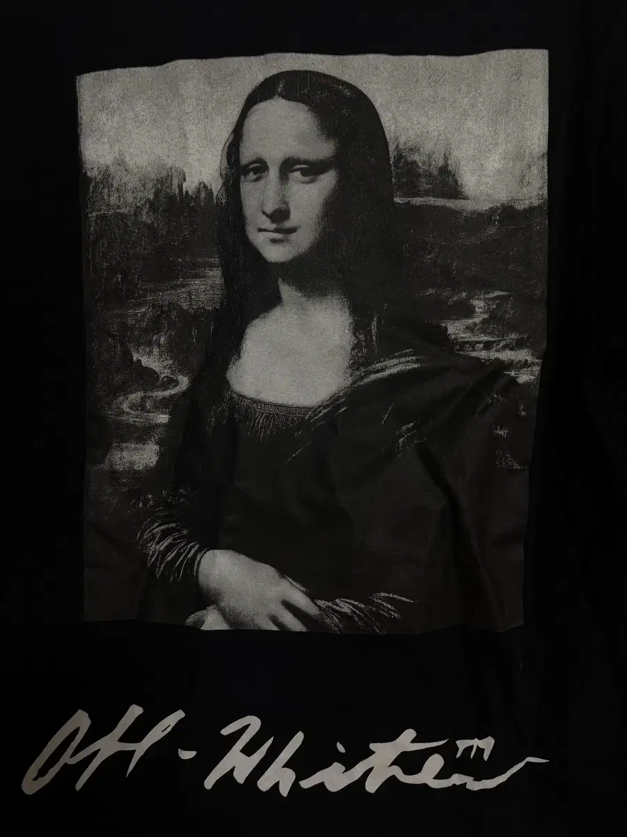 Off-White Mona Lisa Short Sleeve Genuine