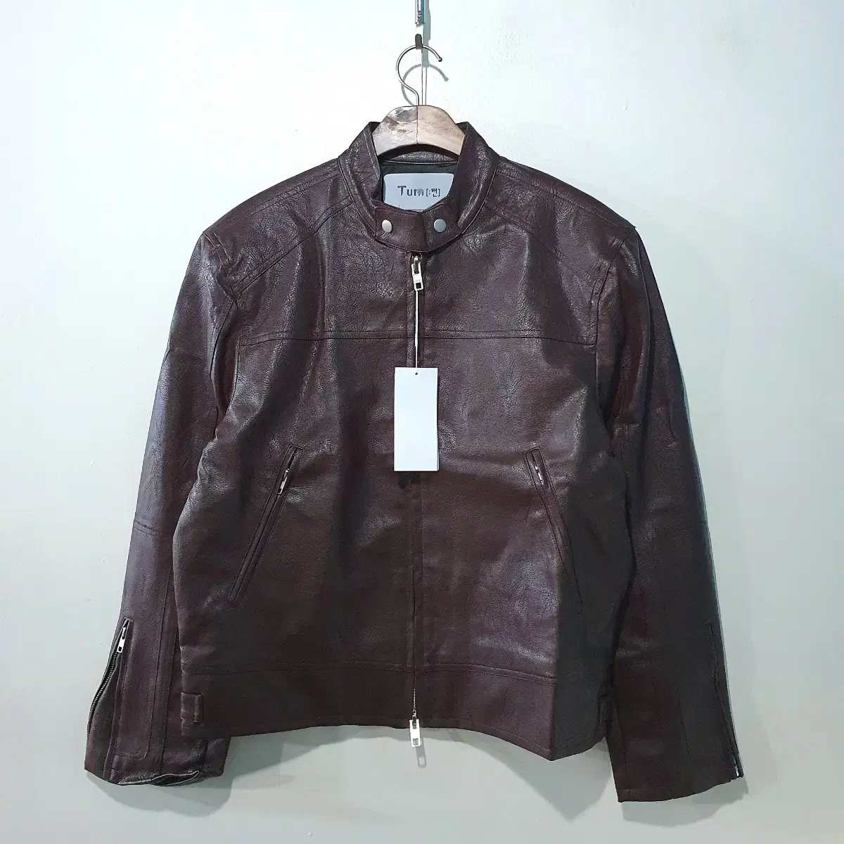 FW New) Bern Leather Jacket 3color