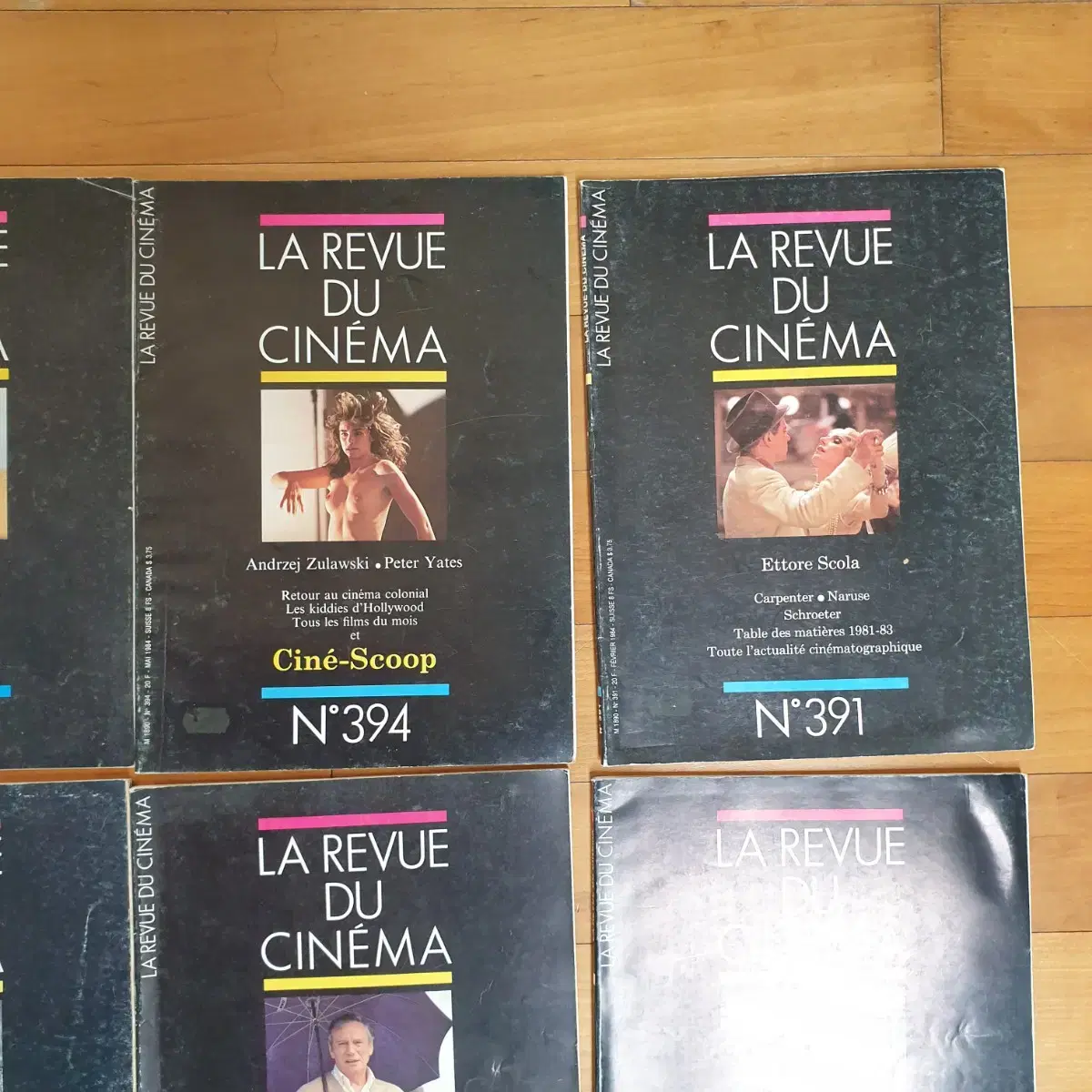 프랑스 영화 잡지 La Revue du Cinema 12권 장 당 가격