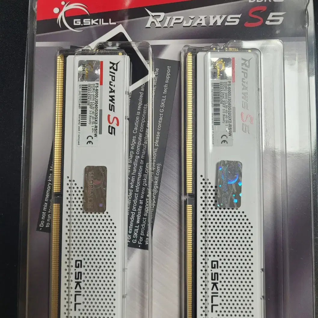 G.SKILL DDR5-6000 CL30 RIPJAWS S5 J 64G