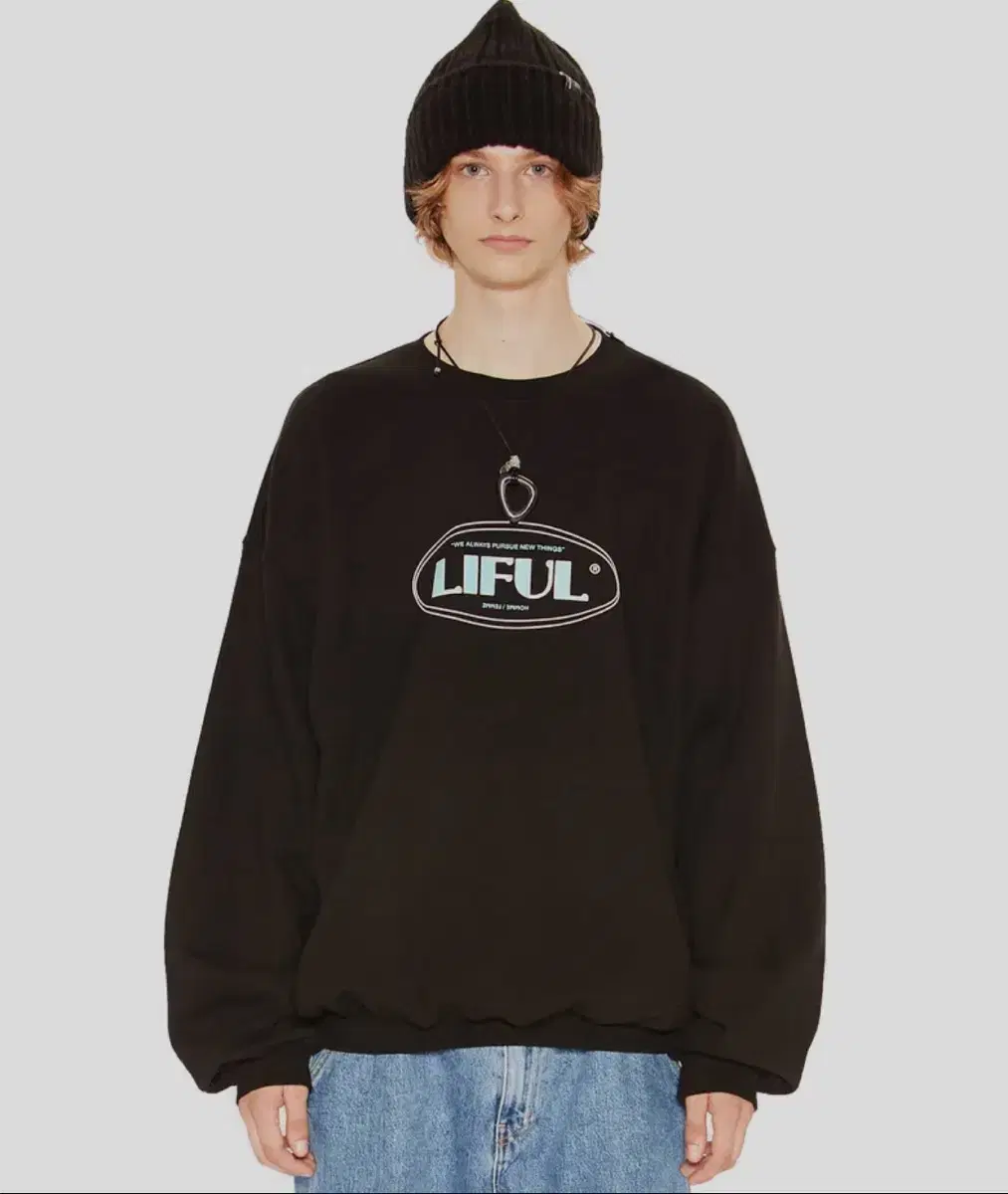 Ripstop Logo Sweater 1 size