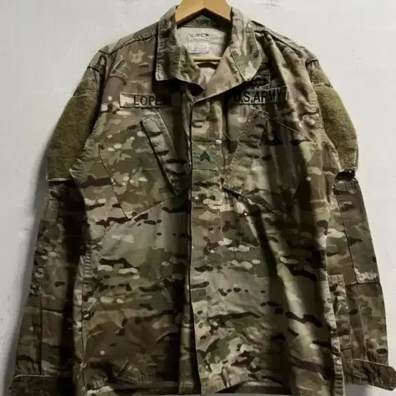 105 US ARMY 미군 OCP 카모 밀리터리 상의 야상자켓