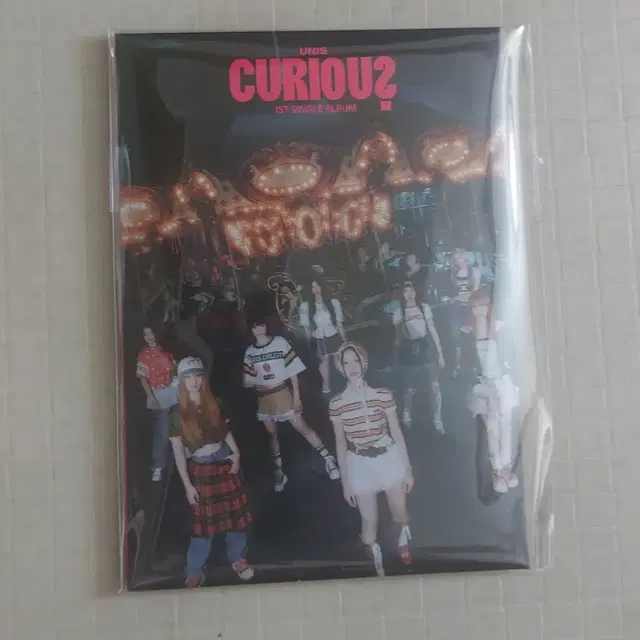 유니스 포카 앨범 미개봉 // curious unis