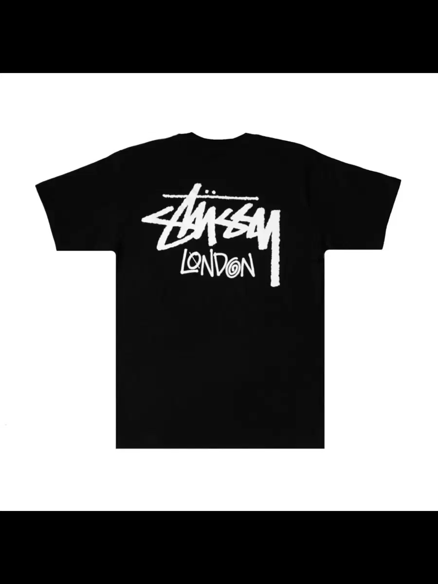 Stussy London T-Shirt Black [L]