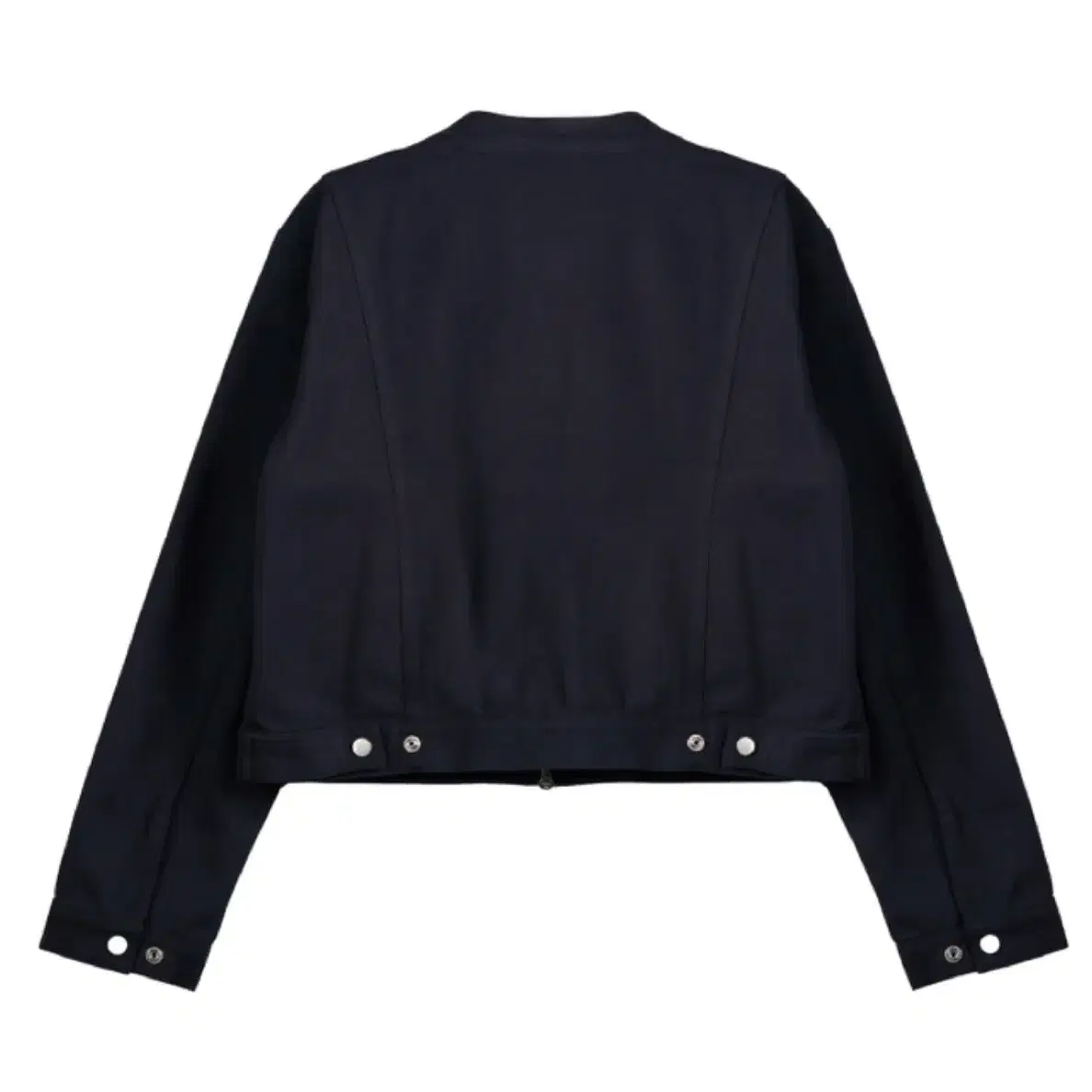 엘리오티 Cotton Zip-Up Jacket_Black