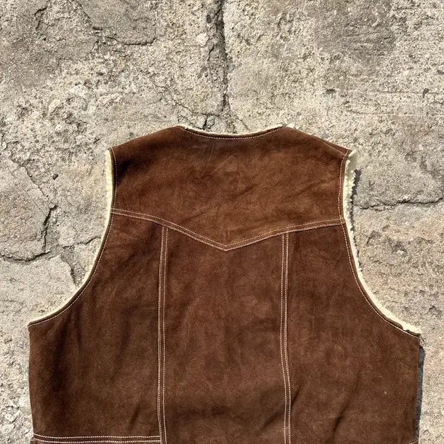 OLD VINTAGE ZAMHER SUEDE LEATATHER 가죽베스트