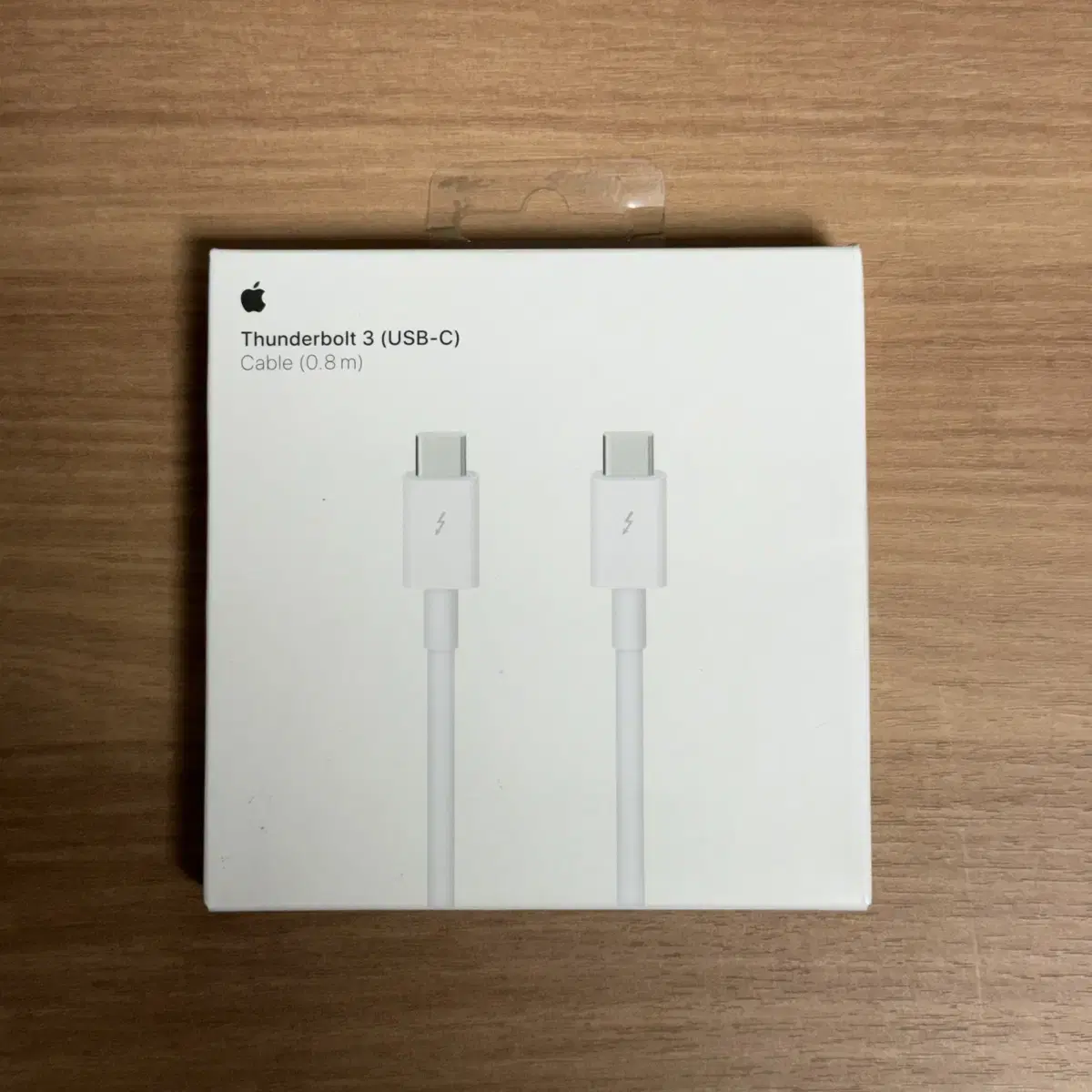 애플 정품 썬더볼트 3(USB-C) 케이블 0.8m팝니다.