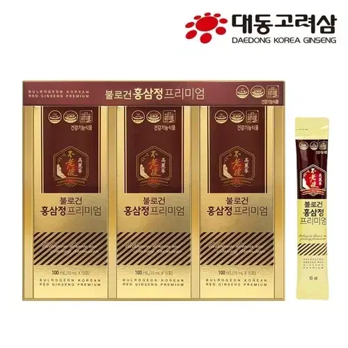 대동고려삼 불로건 홍삼정 프리미엄 30포 x2BOX