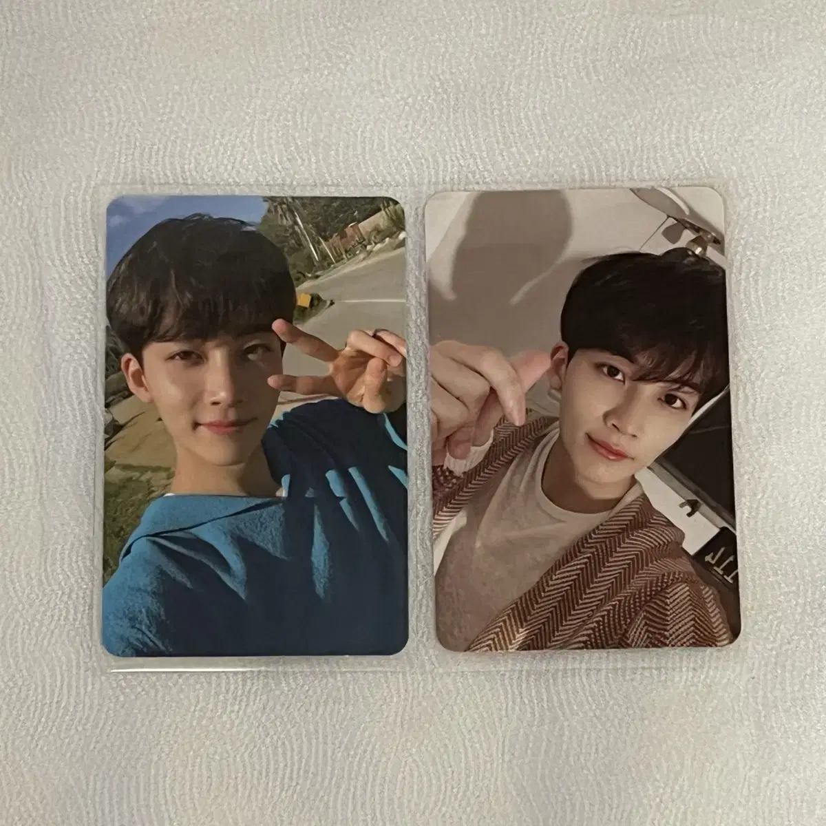 Jeonghan hengarae two three photocard