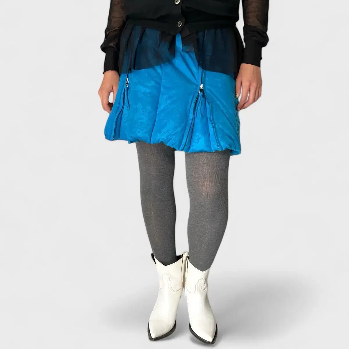 Issey Miyake padded skirt