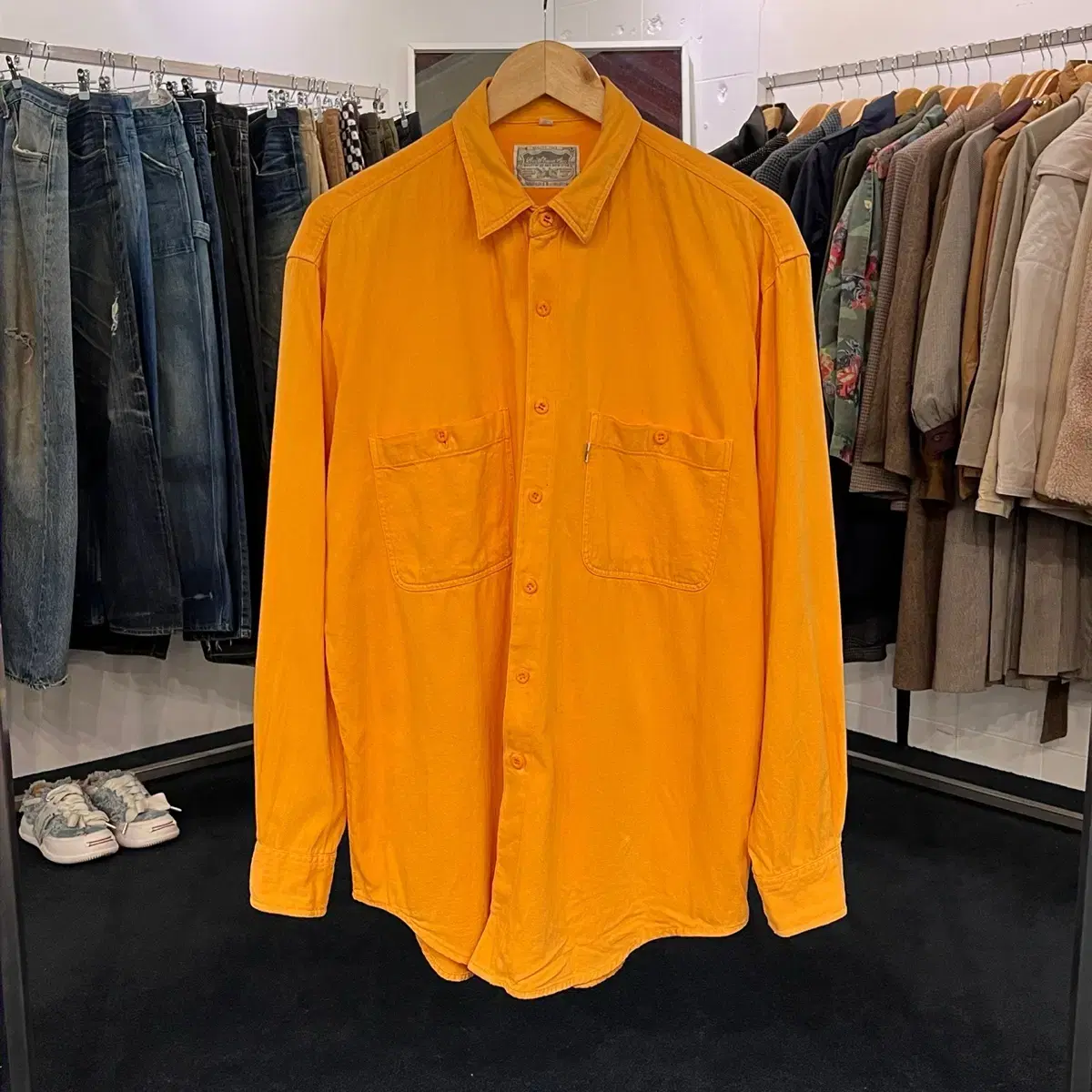 [L] 90s Levi's Han Zuu Cotton Shirt