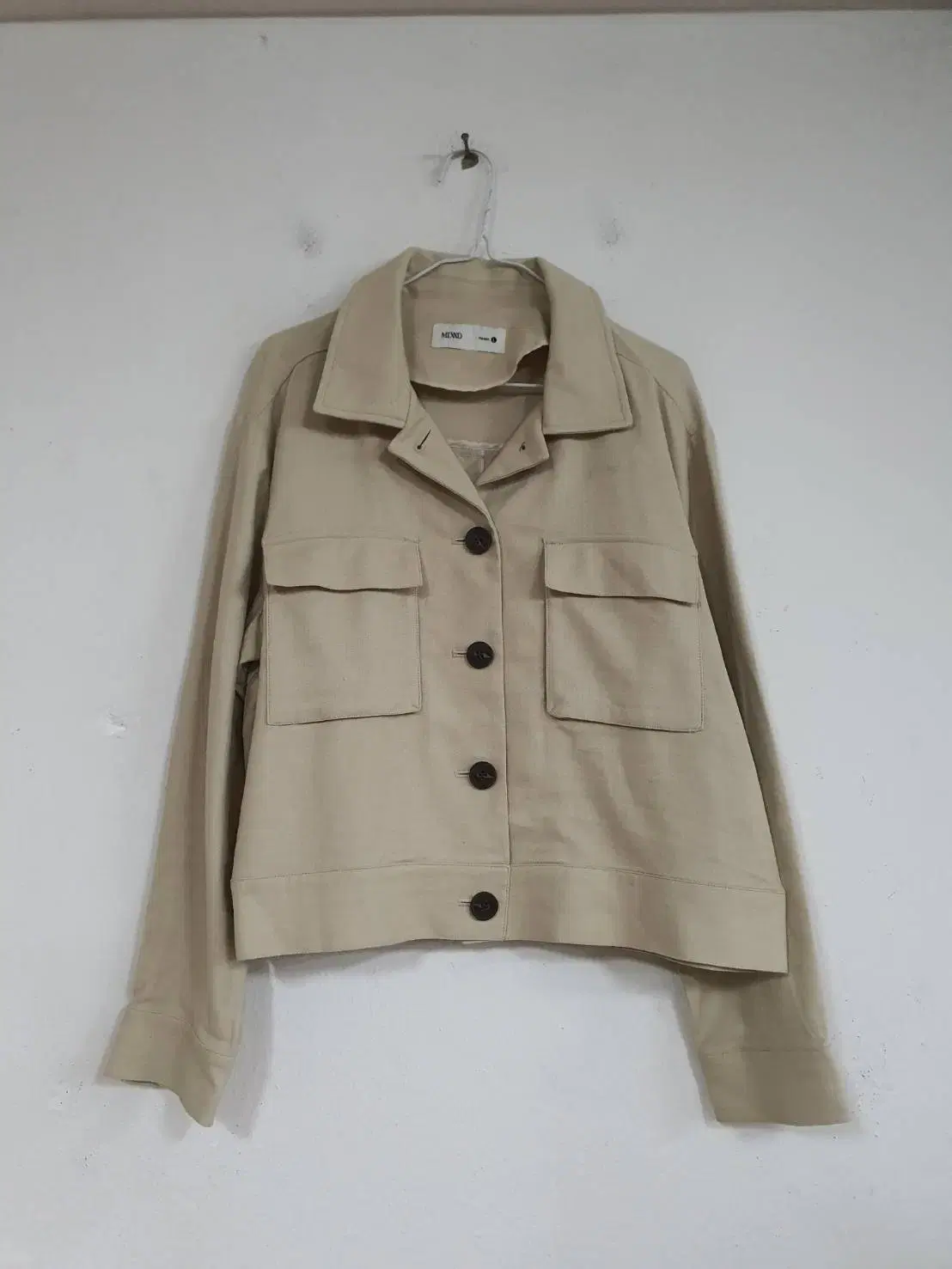 Missy Women's Beige Cotton Jacket 77