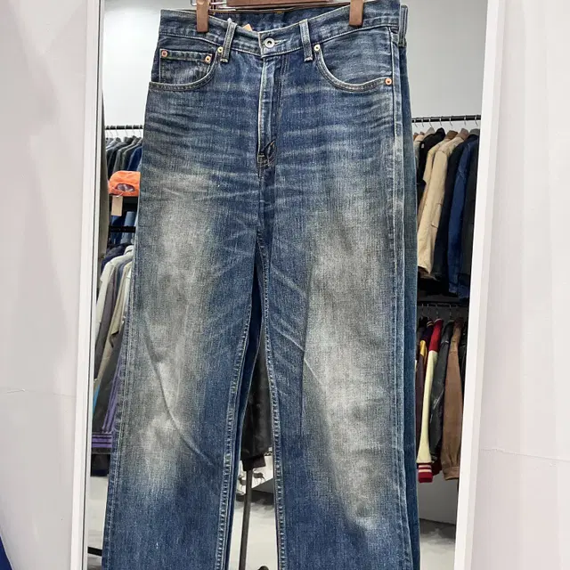 00s Levis 리바이스 502 컷팅 데님 팬츠 (31inch)