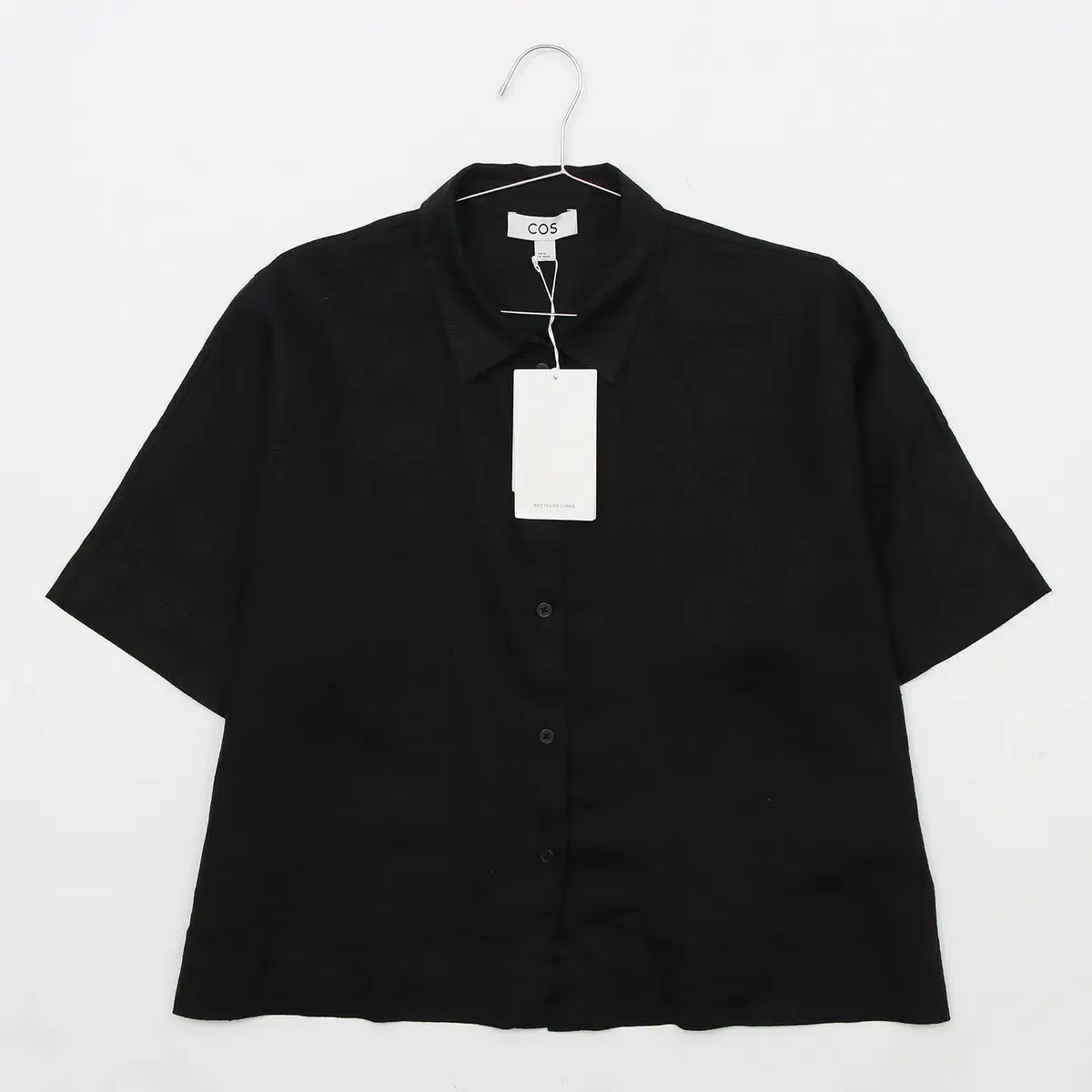 40 COS new linen short sleeve shirt PR980