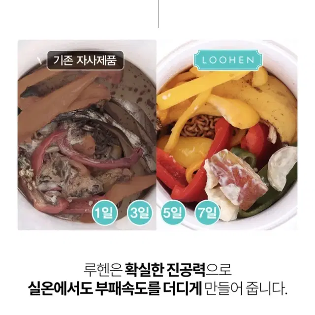 정가6.0) 강력 진공 음식물 쓰레기통