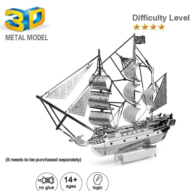 3D 퍼즐 키트ㅡ해적선