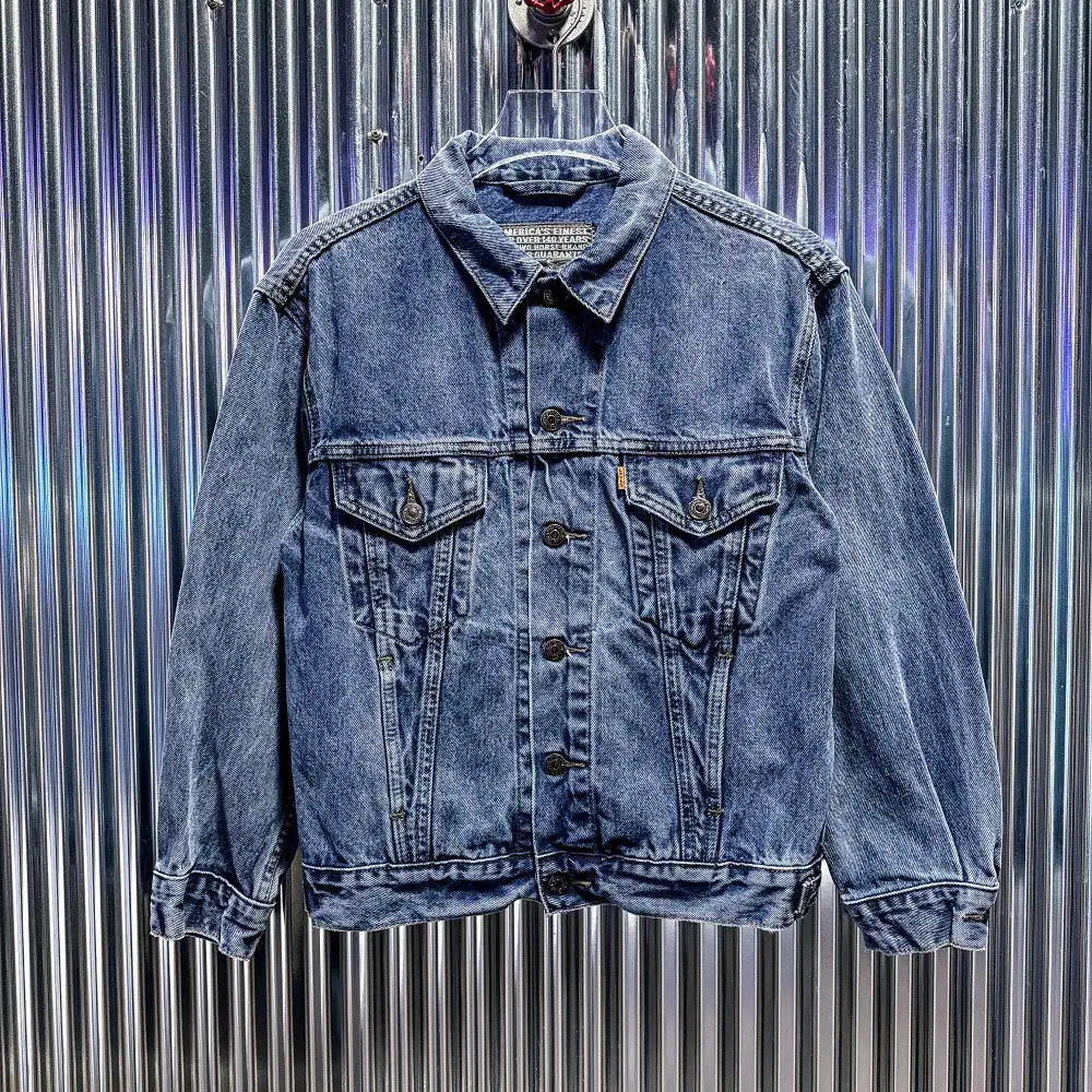 Levi's Orange Tab Denim Trucker Jean Jacket (Domestic M) CD404