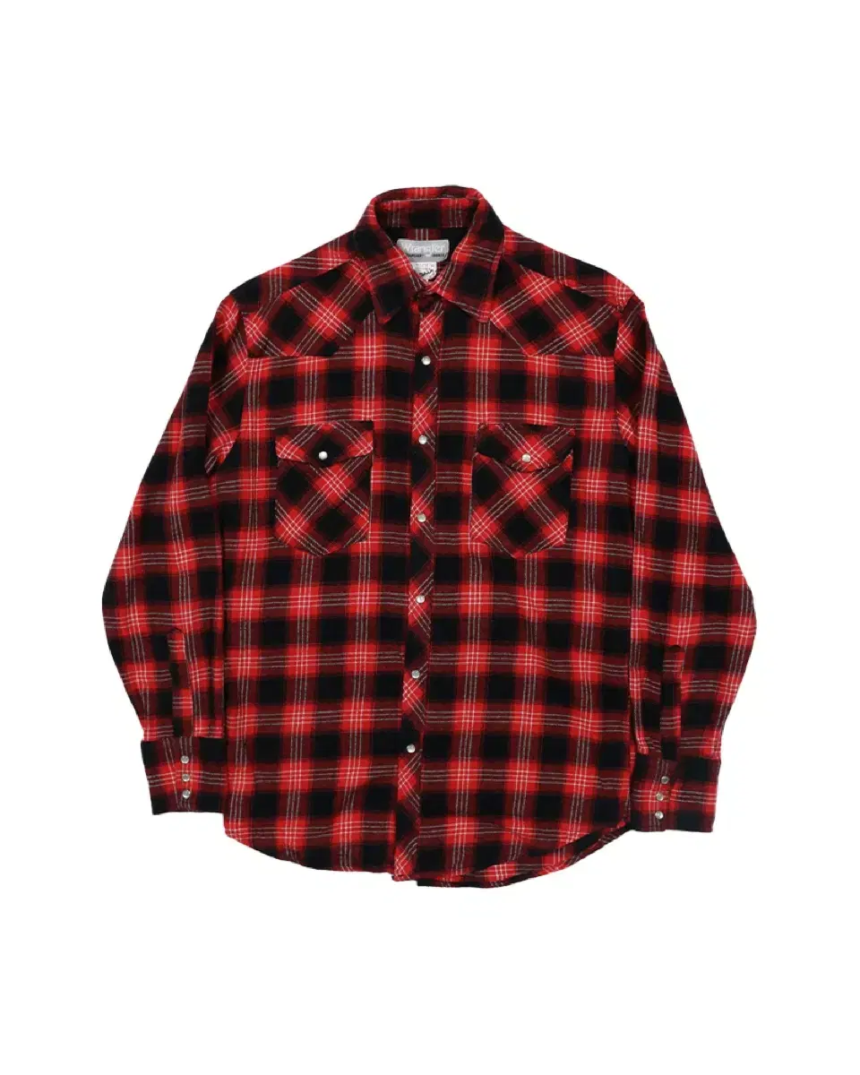 Vintage Wrangler Check Western Shirt