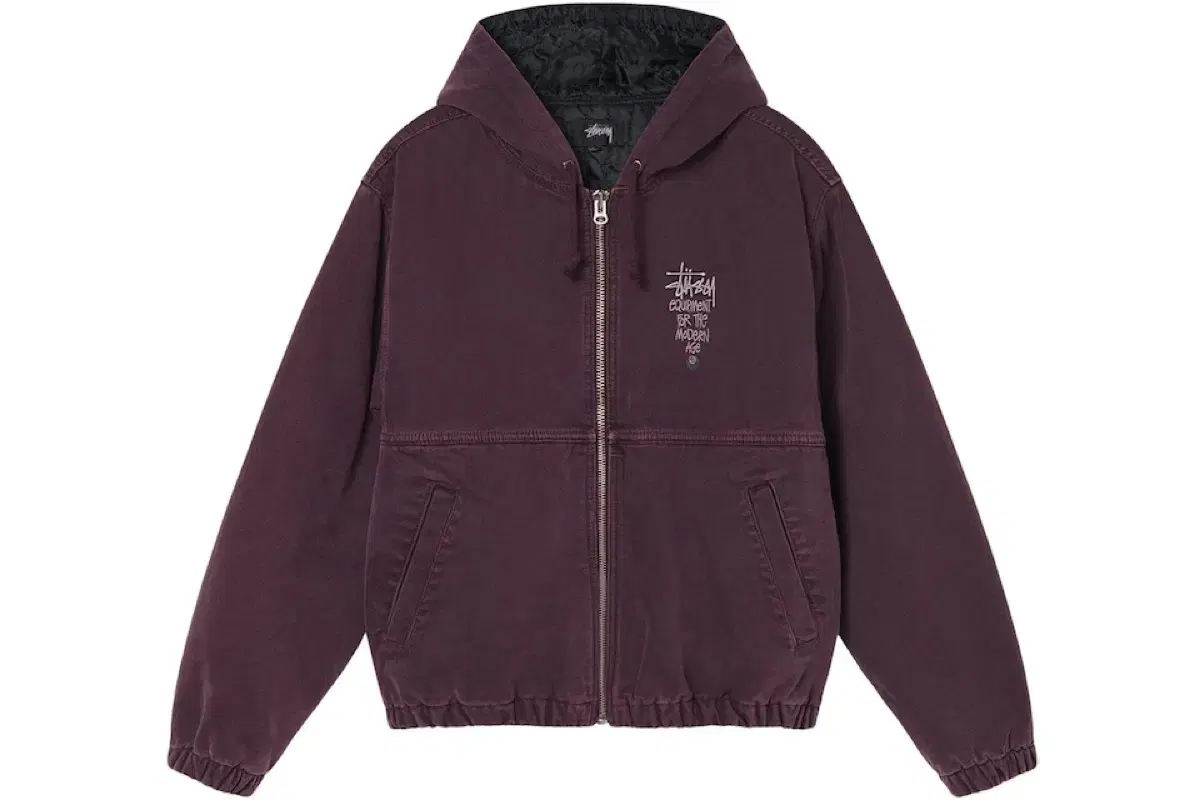 [L] Stussy Insulated Canvas Work Jacket