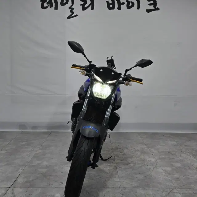 부산 17년식 야마하 mt-03 블루 부산창원김해양산울산대구포항여수대전