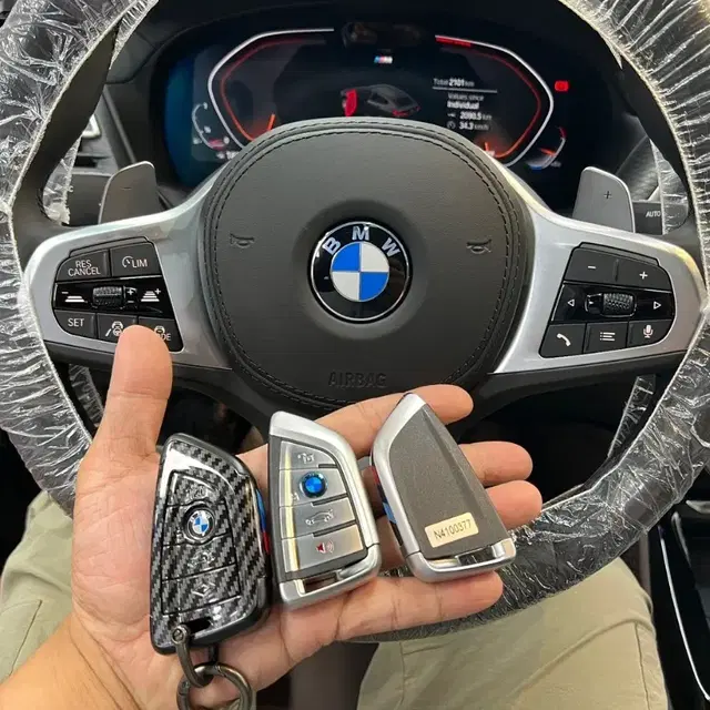 BMW G바디 원격시동 차키분실복사