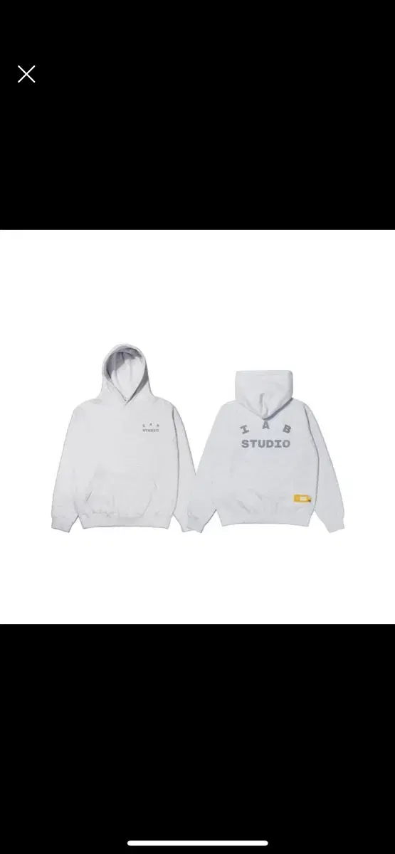 iApp Studio Light Gray Hoodie L