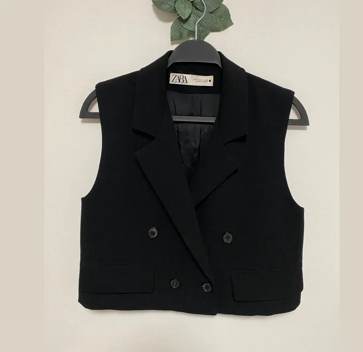 ZARA Black vest S