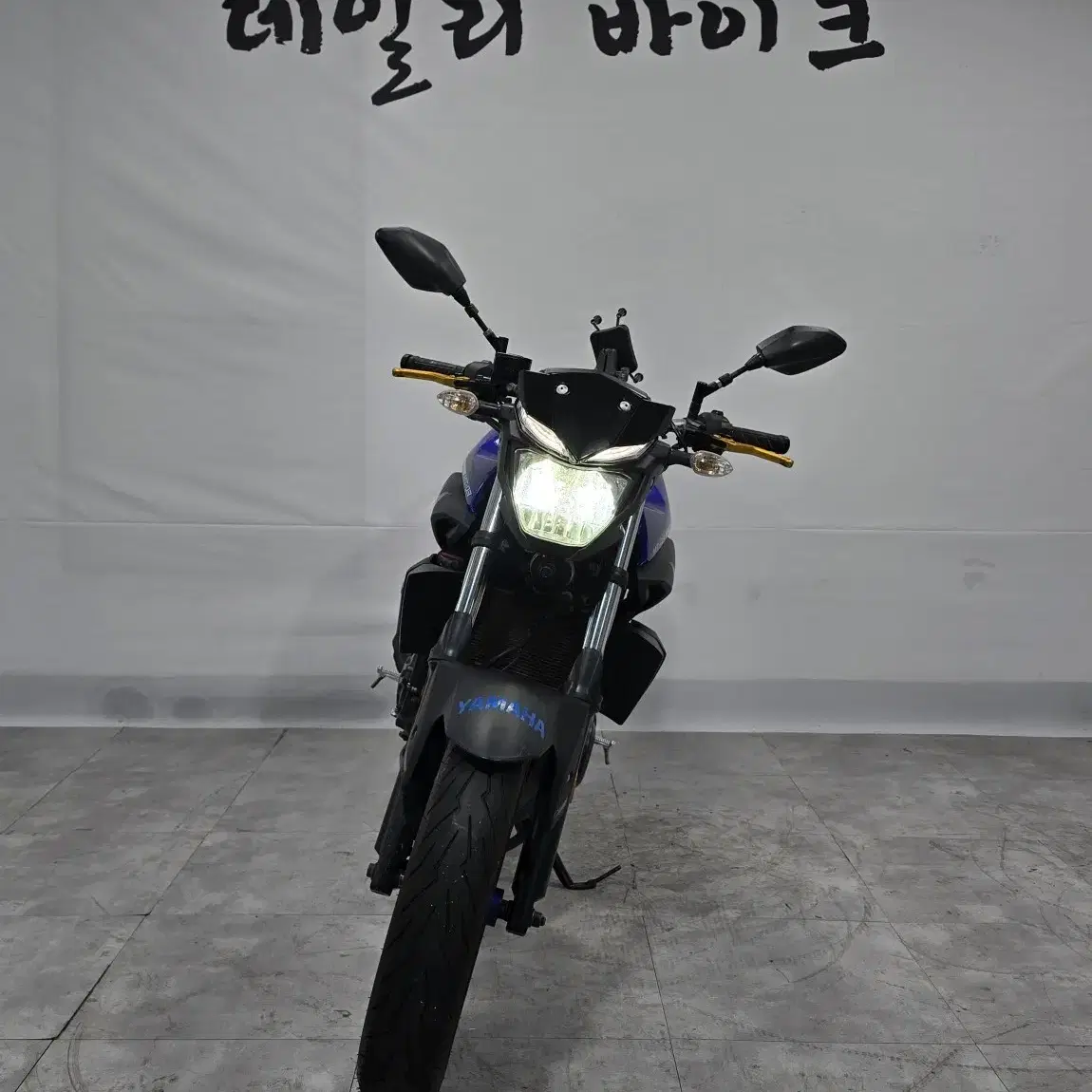 부산 17년식 야마하 mt-03 블루 부산창원김해양산울산대구대전광주서울