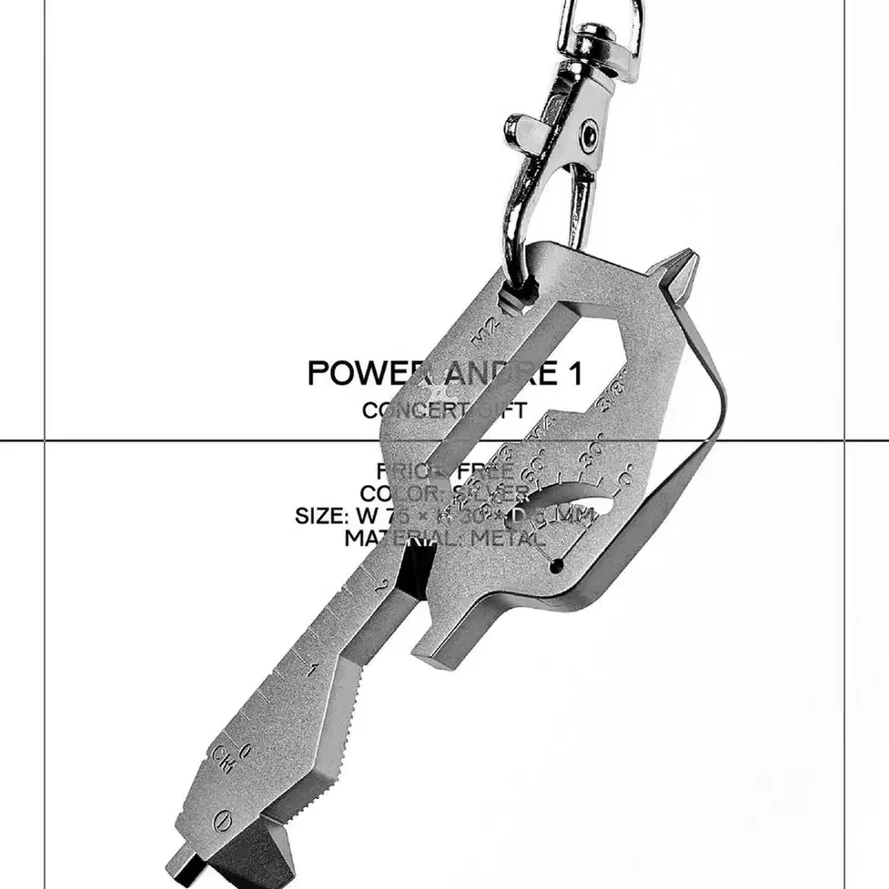 미개봉 실리카겔 파워앙드레99 콘서트 열쇠 키링