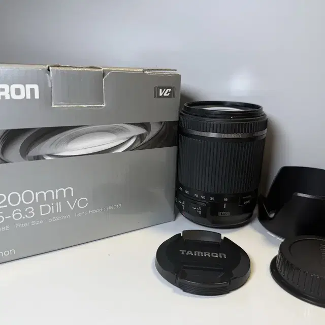 캐논 마운트 탐론 정품 18-200mm vc 슈퍼줌렌즈