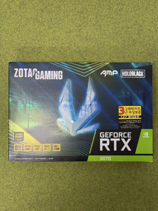 ZOTAC 지포스 RTX 3070 AMP Holo Black 8GB