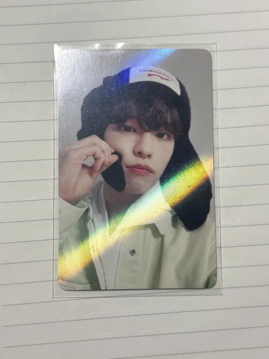 Withdrama with muu Maniac seungmin photocard Unreleased Photocard