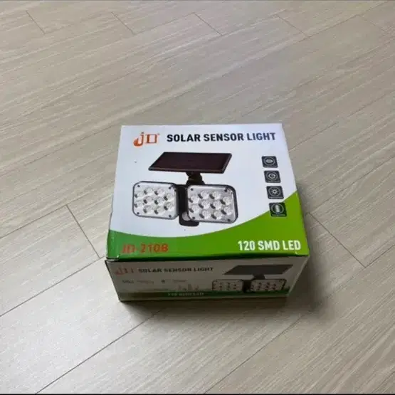 새상품 : JD 120 SMD LED  솔라센서등