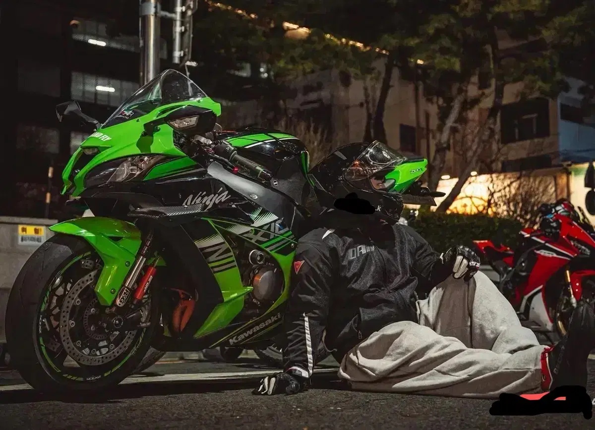 가와사키 닌자 2017 Zx10r 오스틴 숏관 풀배기