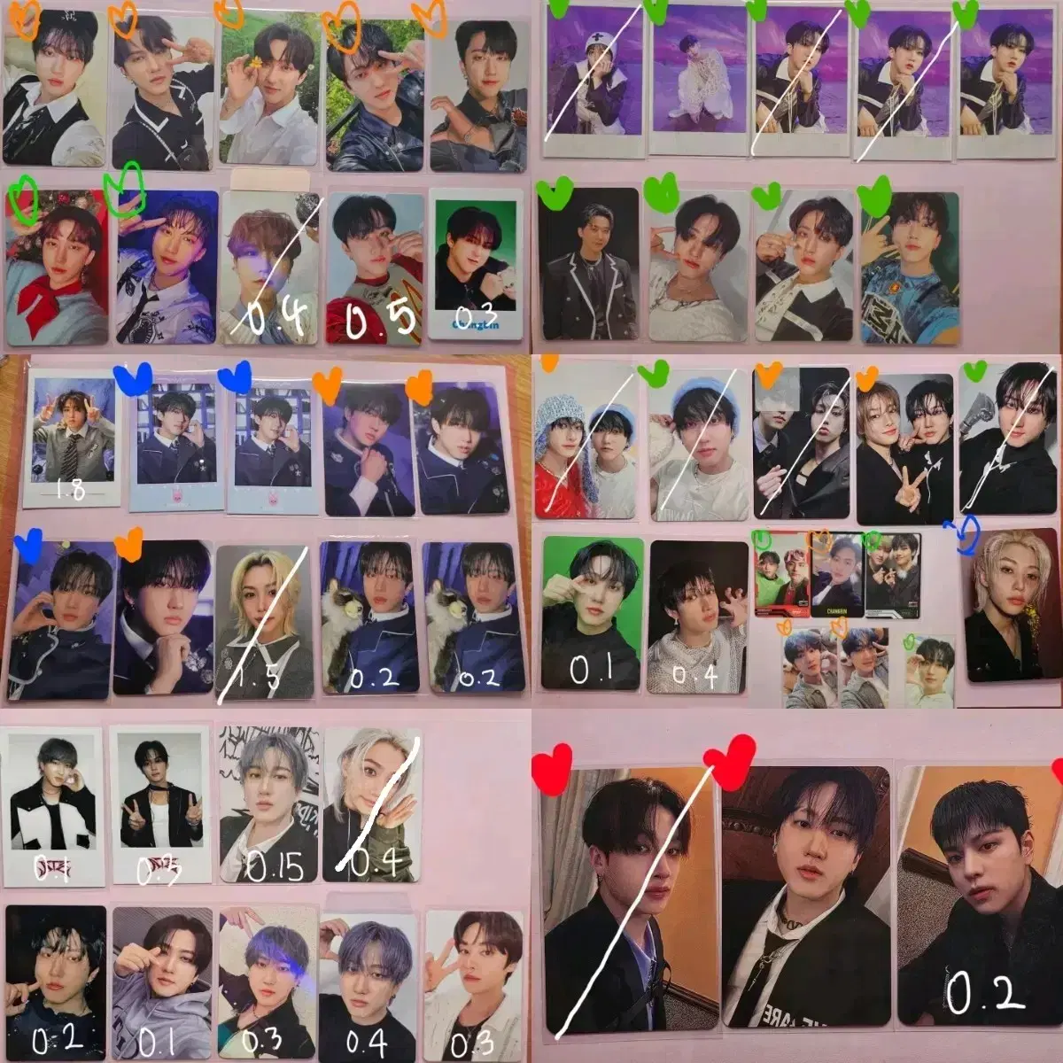 Straykids photocard sell (flip through the pictures!) PC SELL