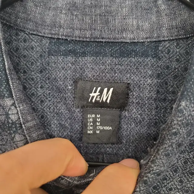 [95/M] H&M 패턴 셔츠